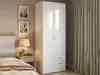 10628 Armoire SPACE Armoire à portes blanc brillant Voir les images du produit 16