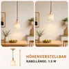 ZMH Pendelleuchte Holz Esstischlampe 1 Flammig Vintage Produktbild-Vorschau 4