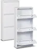 Metalowa szafka na buty 3 drzwi - 50 x 15 x 103 cm - Podgląd zdjęcia produktu 1