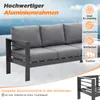 MEXO Gartenlounge-Set XXL Terrassenmöbel Set 8-10 Personen Produktbild-Vorschau 7
