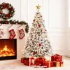 228cm Künstlicher Weihnachtsbaum mit Schnee, 1405 Spitzen, Produktbild-Vorschau 4