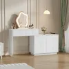 Toaletka Flieks z szafką i lustrem, lustro kosmetyczne z Podgląd zdjęcia produktu 1