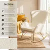 houpací křeslo tectake® Swing 70 x 93 x 100 cm, nosnost 120 Náhled obrázku produktu 11