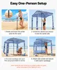 SucceBuy, tenda da spiaggia con pareti laterali, 183 x 183 Anteprima dell’immagine prodotto 5