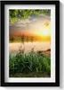 Sonnenuntergang, Sommertage– Wandbild mit Rahmen – Produktbild-Vorschau 1