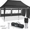 tillvex Pavillon 3x6m - mit 3 Seitenteilen Anthrazit Produktbild-Vorschau 1