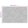vidaXL Teppich Waschbar 190x300 cm Anthrazit Rutschfest -  Produktbild-Vorschau 8