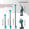 Akku Hochentaster und Astschere mit Teleskopstiel, 4-in-1 Produktbild-Vorschau 7