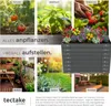 tectake Hochbeet Salvia verzinkter Stahl 80x80x62cm 380L Produktbild-Vorschau 4