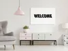 Italienischer Leinwand Leinwandbild - Welcome (1 Part) Wide Produktbild-Vorschau 2