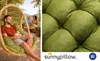 sunnypillow Hängesessel Kissen - Auflage für Rattan & Produktbild-Vorschau 4