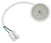 A close-up studio shot of an LED light module with wires and connectors. Produktbild-Vorschau
