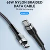 Cavo Wozinsky Wnbcc2 Usb-C / Usb-C Pd 65W 2 M - Czarny Anteprima dell’immagine prodotto 6