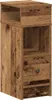 A single wooden nightstand with a drawer and an open shelf. Náhled obrázku produktu