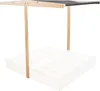 Aga Tetto per sabbiera per bambini 120x120 cm Grigio scuro Anteprima dell’immagine prodotto 3