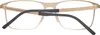 Porsche Design Brille P8256 B 57 Herren Farbe Gold Produktbild-Vorschau 3