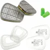 3M 6059 Filter ABEK1 (1 Paar) mit 3M 501 Filterdeckel (1 Produktbild-Vorschau 1