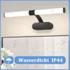 ZMH Lampe à miroir Led 8W Lampe murale Blanc neutre Noir Voir les images du produit 6