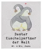 Mr. & Mrs. Panda Bettdecke Pinguin Bester Kuschelpartner Produktbild-Vorschau 1