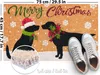 BRUBAKER Kerstmat voor de deur - Honden kerstthema - Mat Productafbeelding-voorbeeld 2