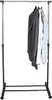 A clothes rack with clothes hanging on it, against a white background. Anteprima dell’immagine prodotto