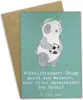 Mr. & Mrs. Panda Grußkarte Fußballtrainer Erfolgskick - Produktbild-Vorschau 1