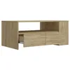 vidaXL Konferenční stolek Sonoma Dub 102x55x42 cm Materiál Náhled obrázku produktu 4