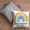 Trendation - Altenpflegerin mit Herz Deko-Kissen mit Produktbild-Vorschau 4