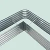 Relaxdays Hochbeet, L-Form, verzinktes Metall, HxBxT: 43 x Produktbild-Vorschau 5