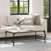vidaXL Konferenční stolek Artisan dub 100 x 50 x 35 cm Náhled obrázku produktu 3