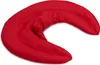 A red neck pillow is shown against a white background. Produktbild-Vorschau