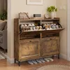 Bealife Armoire à chaussures à 4 volets - Étroite (24 cm), Voir les images du produit 9