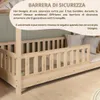Crazy Pine Letto a Casetta 140x200 cm – Letto da Pavimento Anteprima dell’immagine prodotto 4