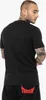 Maglietta Herren normale Passform SPLASHED Nero/Rosso 3XL Anteprima dell’immagine prodotto 4