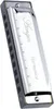 Mondharmonica in C-majeur - Blues harmonica C - Zilver Productafbeelding-voorbeeld 3