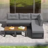 Ensemble de mobilier de jardin avec espace de rangement et Voir les images du produit 8