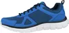 A side view of a blue athletic shoe. Anteprima dell’immagine prodotto