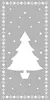 Sovie HOME Weihnachtsbesteckserviette White Tree in Silber Produktbild-Vorschau 3