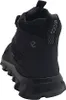 A close-up view of the back of a black Ecco sneaker. Produktbild-Vorschau