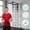 Gymnastický žebřík profesionální šedý Náhled obrázku produktu 4