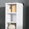 HOMCOM Lot de 2 étagères colonnes Armoire de Rangement Voir les images du produit 14