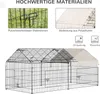 PawHut Freigehege, Kleintiergehege, Meerschweinchen Gehege, Produktbild-Vorschau 4