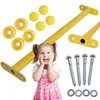4iQ 5x Metall Turnstange 60 cm Kinder Gelb – Set Produktbild-Vorschau 1