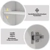 Merax Rattan Schuhschrank mit Stauraum, 1 Schublade, 3 Produktbild-Vorschau 5