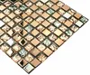 Roségoldenes Glasmosaik „ROSE GOLD MIX-S“, metallische Produktbild-Vorschau 2