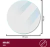 GHOOZ Glasplatte – Tischplatte aus ESG-Sicherheitsglas 6 mm Produktbild-Vorschau 2