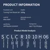 Product information and model analysis for a turning tool shank set. Produktbild-Vorschau