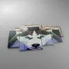 Bild auf Leinwand - Leinwandbild - Hund Husky Portrait - Produktbild-Vorschau 2