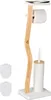 Set da bagno Relaxdays, A x L x P: 80,5 x 23 x 18 cm, Anteprima dell’immagine prodotto 1