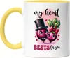 My Heart Beets for You Lustige Tasse Gelb Geschenk für Produktbild-Vorschau 1